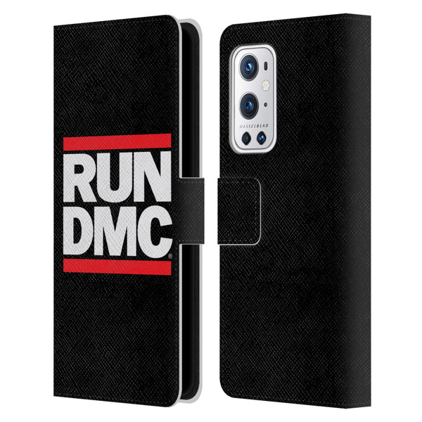 Run-D.M.C. Key Art Logo Leather Book Wallet Case Cover For OnePlus 9 Pro