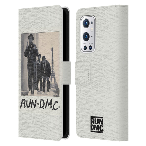 Run-D.M.C. Key Art Polaroid Leather Book Wallet Case Cover For OnePlus 9 Pro