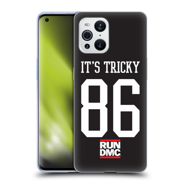 Run-D.M.C. Key Art It's Tricky Soft Gel Case for OPPO Find X3 / Pro