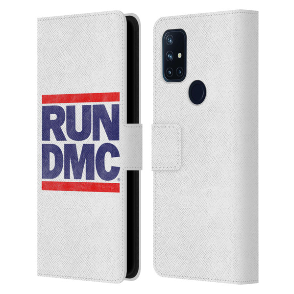 Run-D.M.C. Key Art Silhouette USA Leather Book Wallet Case Cover For OnePlus Nord N10 5G