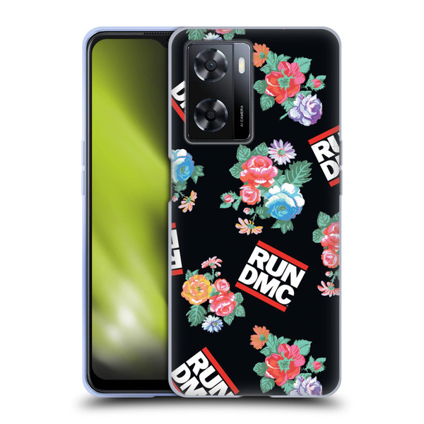 Run-D.M.C. Key Art Pattern Soft Gel Case for OPPO A57s
