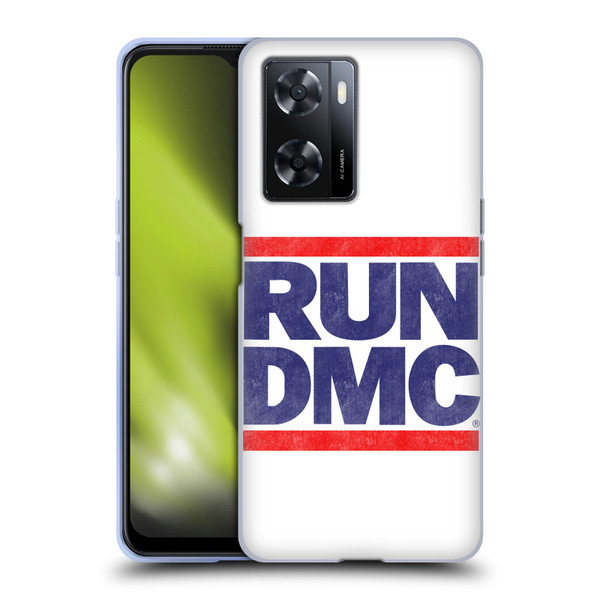 Run-D.M.C. Key Art Silhouette USA Soft Gel Case for OPPO A57s