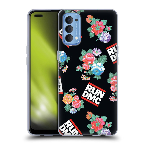 Run-D.M.C. Key Art Pattern Soft Gel Case for OPPO Reno 4 5G