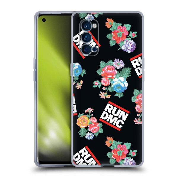 Run-D.M.C. Key Art Pattern Soft Gel Case for OPPO Reno 4 Pro 5G