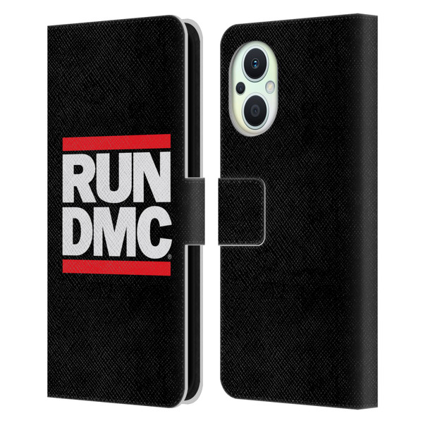 Run-D.M.C. Key Art Logo Leather Book Wallet Case Cover For OPPO Reno8 Lite