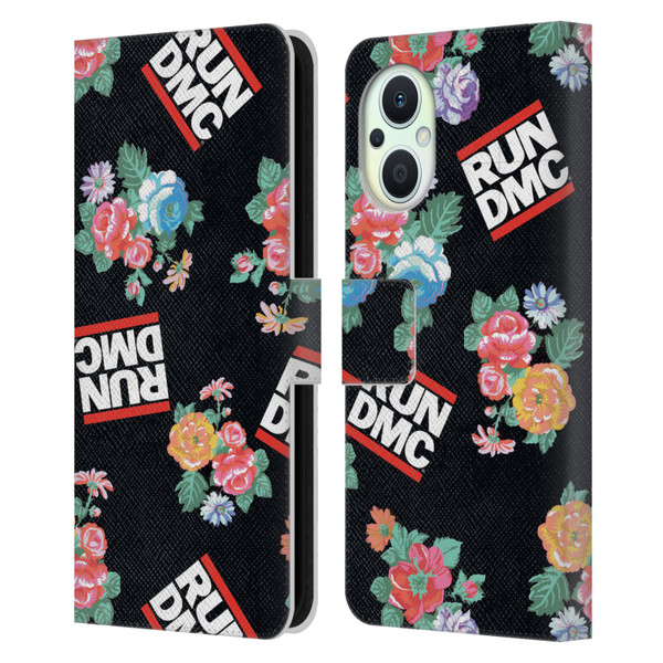 Run-D.M.C. Key Art Pattern Leather Book Wallet Case Cover For OPPO Reno8 Lite