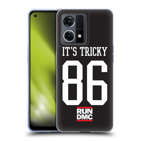 Run-D.M.C. Key Art It's Tricky Soft Gel Case for OPPO Reno8 4G