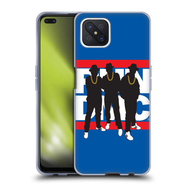 Run-D.M.C. Key Art Silhouette Soft Gel Case for OPPO Reno4 Z 5G