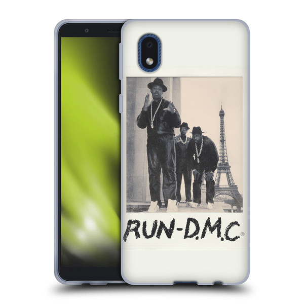 Run-D.M.C. Key Art Polaroid Soft Gel Case for Samsung Galaxy A01 Core (2020)