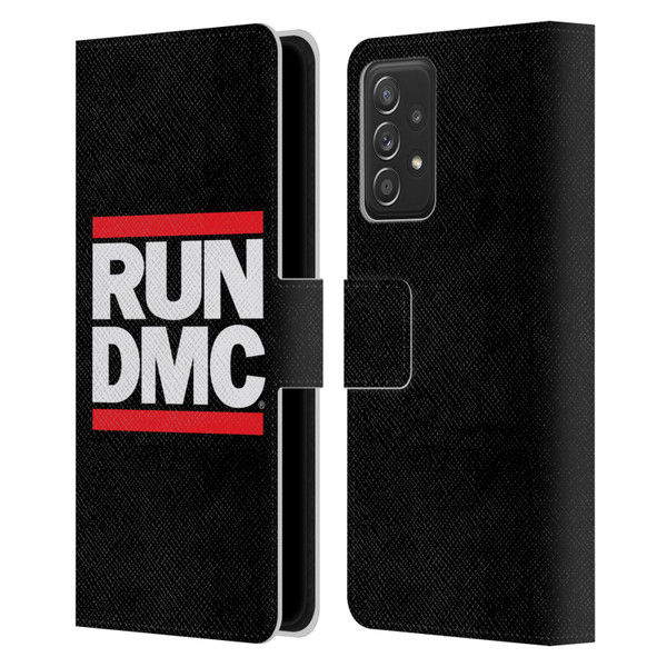 Run-D.M.C. Key Art Logo Leather Book Wallet Case Cover For Samsung Galaxy A53 5G (2022)