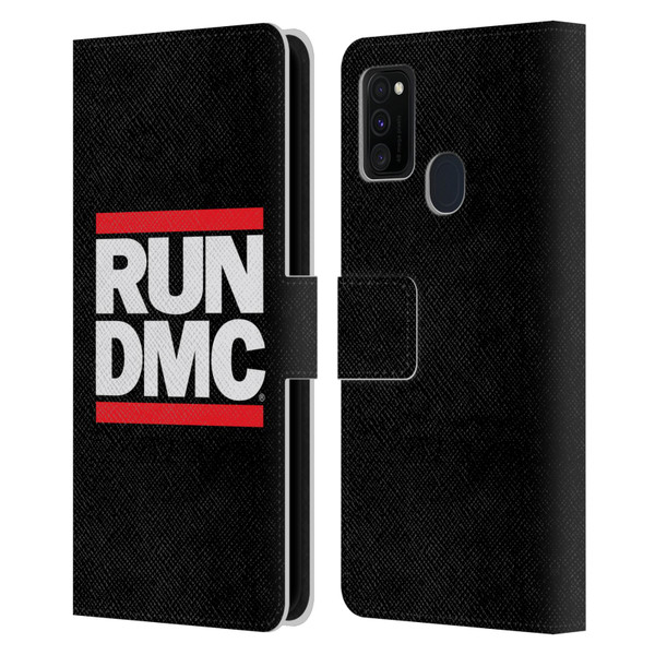 Run-D.M.C. Key Art Logo Leather Book Wallet Case Cover For Samsung Galaxy M30s (2019)/M21 (2020)