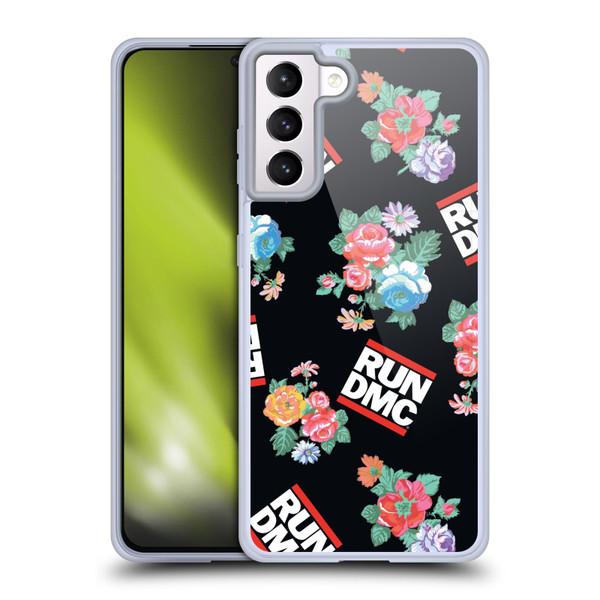Run-D.M.C. Key Art Pattern Soft Gel Case for Samsung Galaxy S21+ 5G