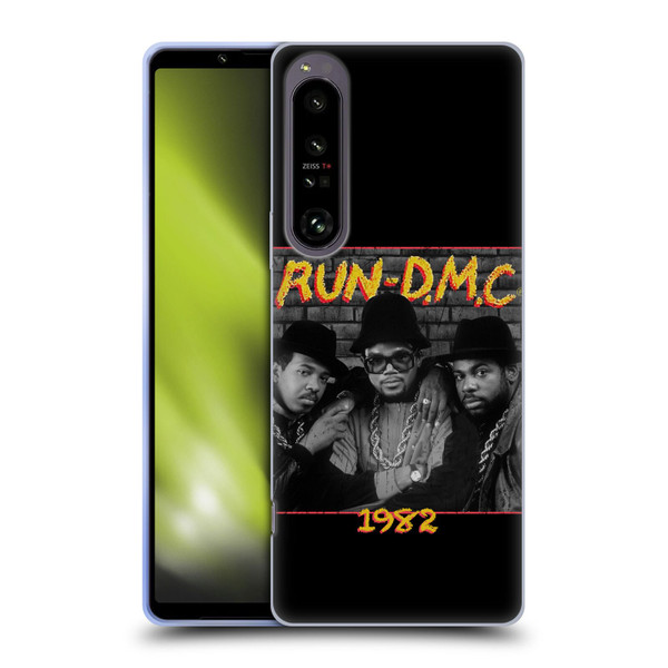 Run-D.M.C. Key Art Photo 1982 Soft Gel Case for Sony Xperia 1 IV