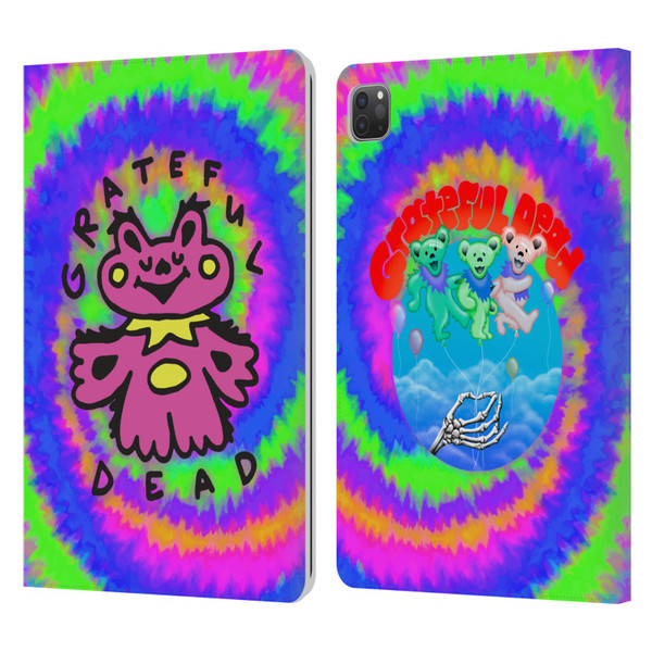 Grateful Dead Trends Dancing Bear Colorful Leather Book Wallet Case Cover For Apple iPad Pro 11 2020 / 2021 / 2022