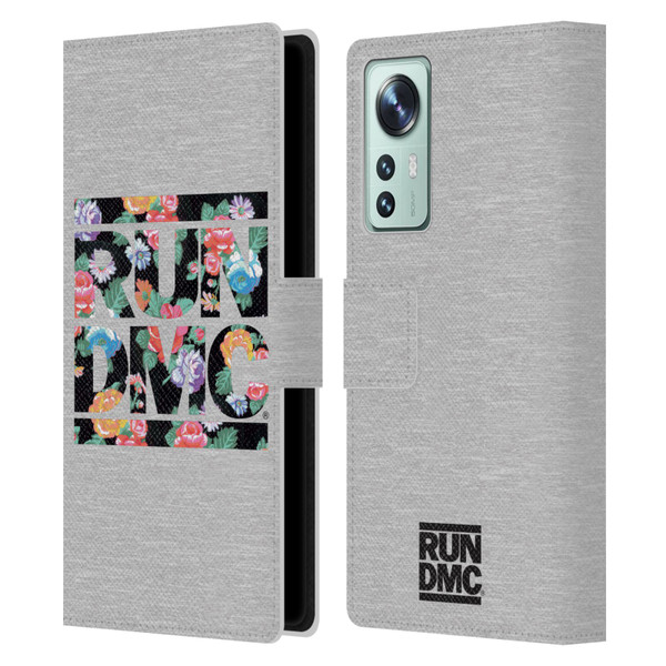 Run-D.M.C. Key Art Floral Leather Book Wallet Case Cover For Xiaomi 12