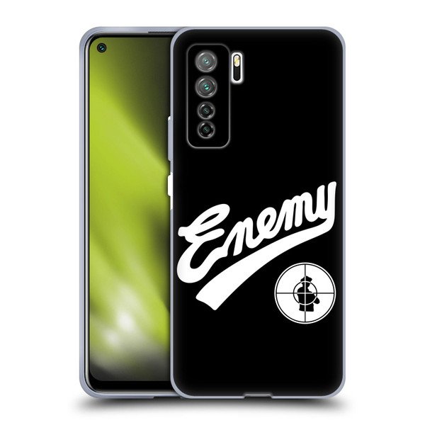 Public Enemy Graphics Logotype Soft Gel Case for Huawei Nova 7 SE/P40 Lite 5G