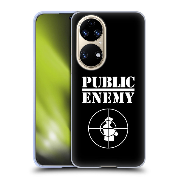 Public Enemy Graphics Logo Soft Gel Case for Huawei P50