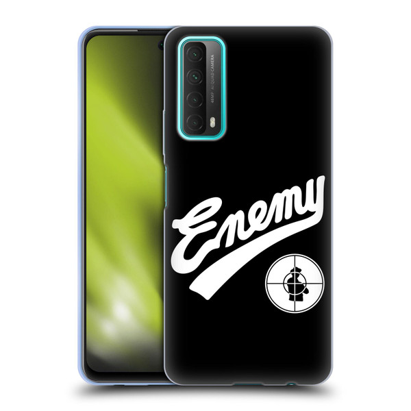 Public Enemy Graphics Logotype Soft Gel Case for Huawei P Smart (2021)
