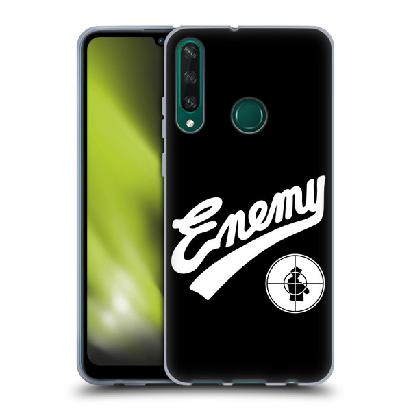 Public Enemy Graphics Logotype Soft Gel Case for Huawei Y6p