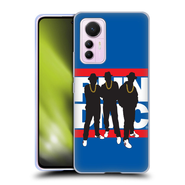 Run-D.M.C. Key Art Silhouette Soft Gel Case for Xiaomi 12 Lite