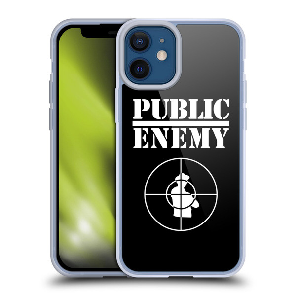 Public Enemy Graphics Logo Soft Gel Case for Apple iPhone 12 Mini
