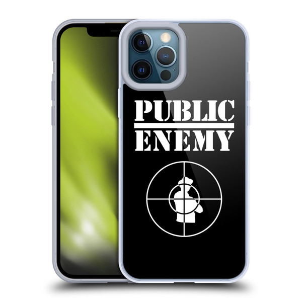 Public Enemy Graphics Logo Soft Gel Case for Apple iPhone 12 Pro Max