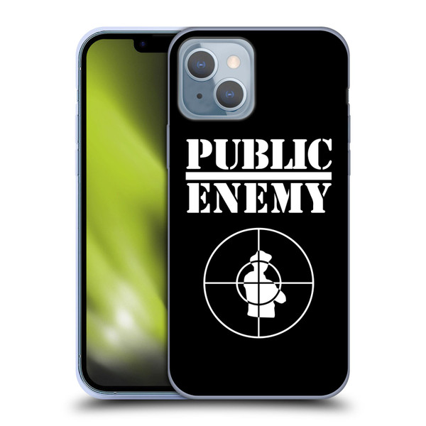 Public Enemy Graphics Logo Soft Gel Case for Apple iPhone 14