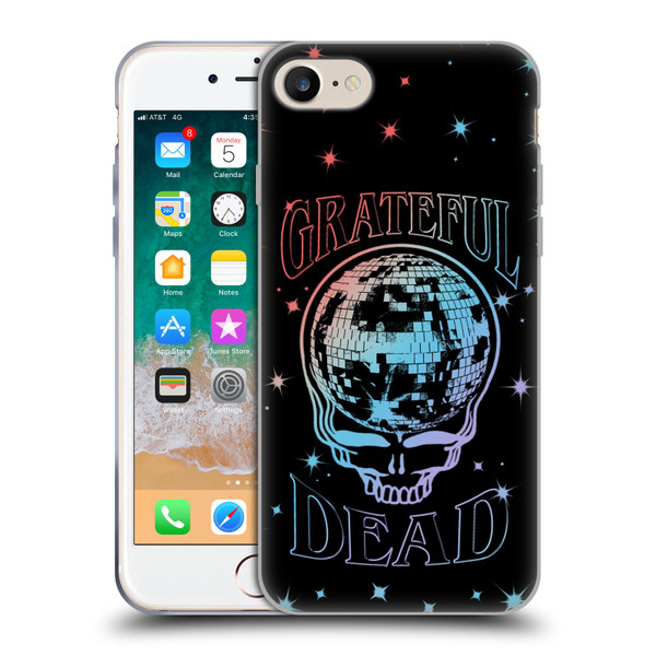 Grateful Dead Trends Skull Logo Soft Gel Case for Apple iPhone 7 / 8 / SE 2020 & 2022 & MagSafe