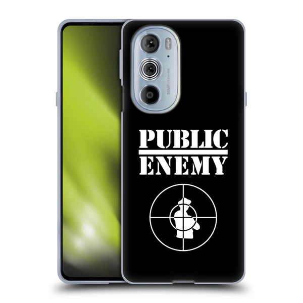 Public Enemy Graphics Logo Soft Gel Case for Motorola Edge X30