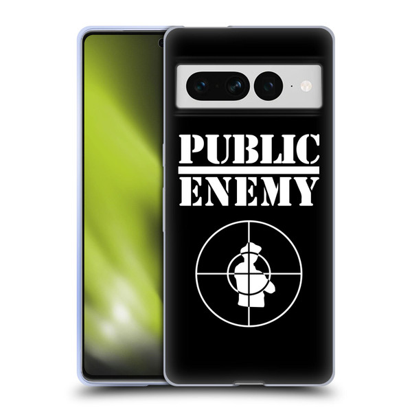 Public Enemy Graphics Logo Soft Gel Case for Google Pixel 7 Pro