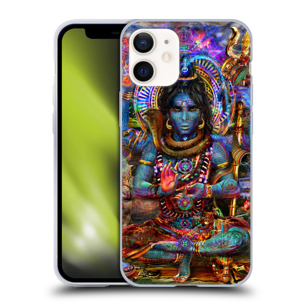 Jumbie Art Gods and Goddesses Shiva Soft Gel Case for Apple iPhone 12 Mini