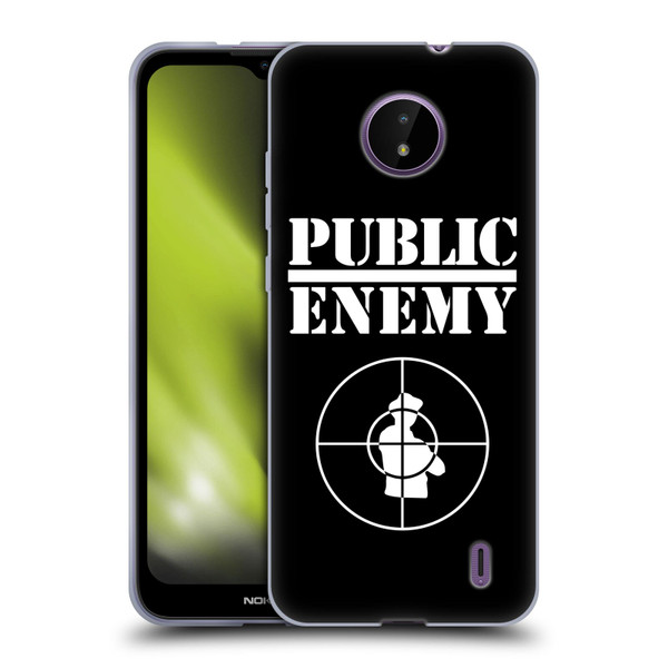 Public Enemy Graphics Logo Soft Gel Case for Nokia C10 / C20
