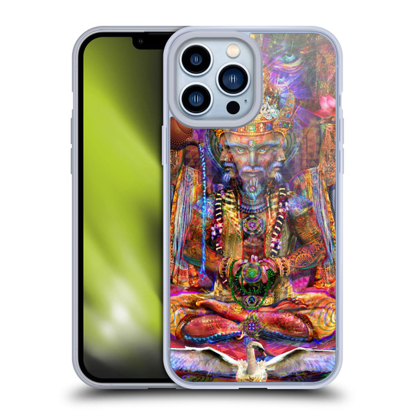 Jumbie Art Gods and Goddesses Brahma Soft Gel Case for Apple iPhone 13 Pro Max