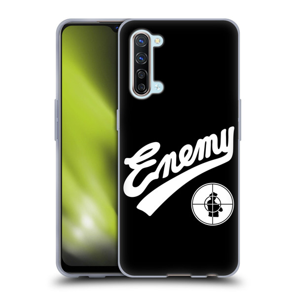 Public Enemy Graphics Logotype Soft Gel Case for OPPO Find X2 Lite 5G