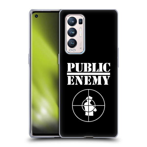 Public Enemy Graphics Logo Soft Gel Case for OPPO Find X3 Neo / Reno5 Pro+ 5G