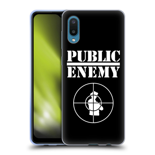 Public Enemy Graphics Logo Soft Gel Case for Samsung Galaxy A02/M02 (2021)