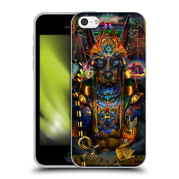Jumbie Art Gods and Goddesses Anubis Soft Gel Case for Apple iPhone 5c