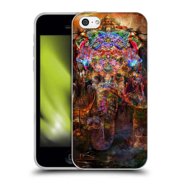 Jumbie Art Gods and Goddesses Ganesha Soft Gel Case for Apple iPhone 5c