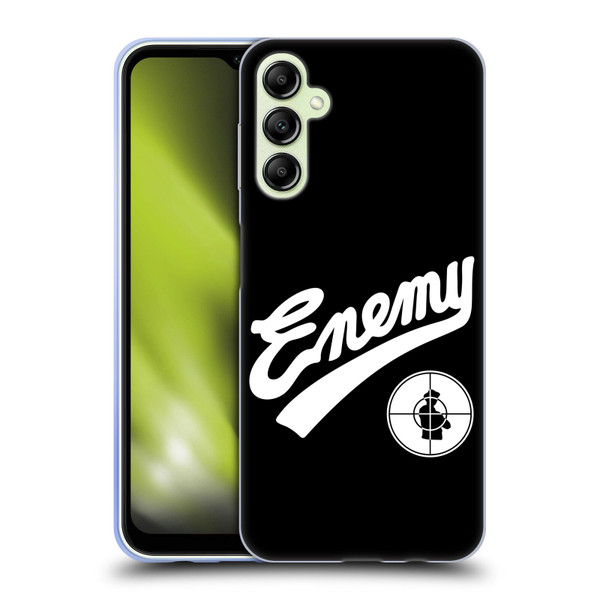 Public Enemy Graphics Logotype Soft Gel Case for Samsung Galaxy A14 5G