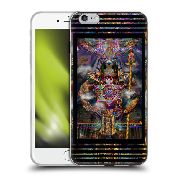 Jumbie Art Gods and Goddesses Horus Soft Gel Case for Apple iPhone 6 Plus / iPhone 6s Plus