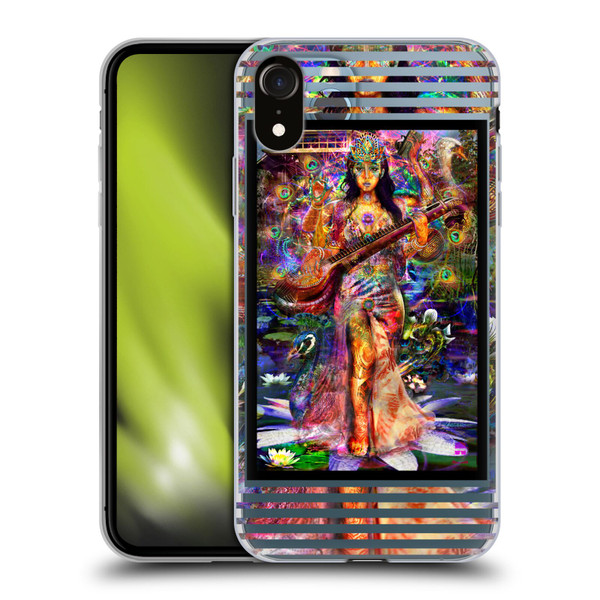 Jumbie Art Gods and Goddesses Saraswatti Soft Gel Case for Apple iPhone XR