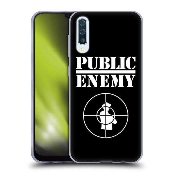 Public Enemy Graphics Logo Soft Gel Case for Samsung Galaxy A50/A30s (2019)