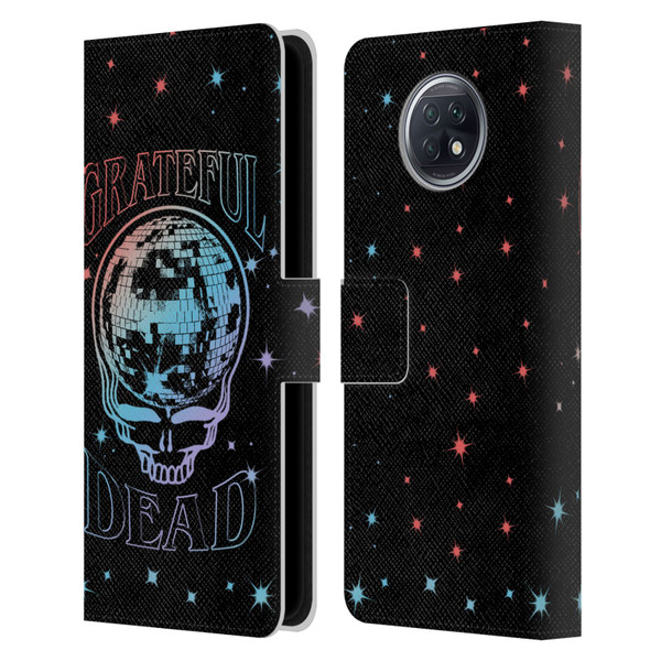 Grateful Dead Trends Skull Logo Leather Book Wallet Case Cover For Xiaomi Redmi Note 9T 5G