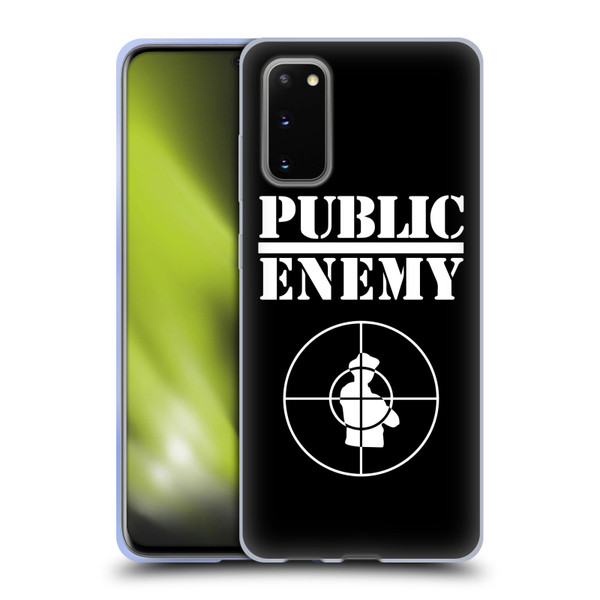 Public Enemy Graphics Logo Soft Gel Case for Samsung Galaxy S20 / S20 5G