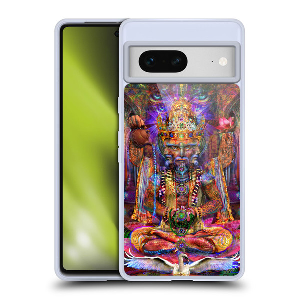 Jumbie Art Gods and Goddesses Brahma Soft Gel Case for Google Pixel 7