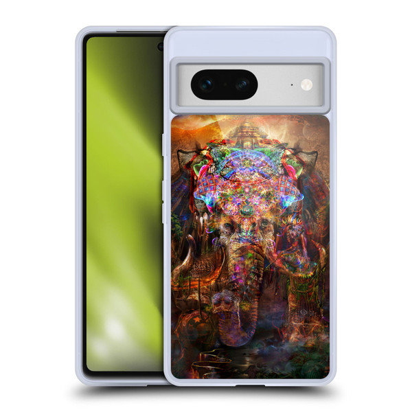 Jumbie Art Gods and Goddesses Ganesha Soft Gel Case for Google Pixel 7