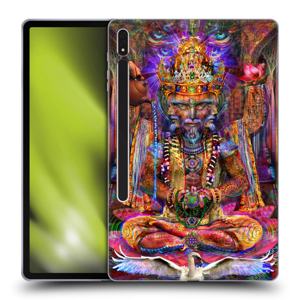 Jumbie Art Gods and Goddesses Brahma Soft Gel Case for Samsung Galaxy Tab S8 Plus