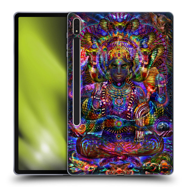 Jumbie Art Gods and Goddesses Vishnu Soft Gel Case for Samsung Galaxy Tab S8 Plus