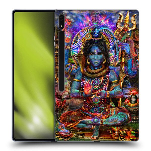 Jumbie Art Gods and Goddesses Shiva Soft Gel Case for Samsung Galaxy Tab S8 Ultra