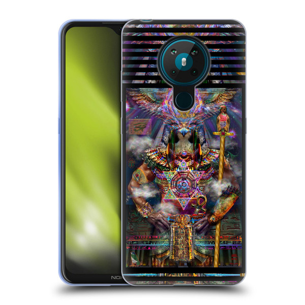 Jumbie Art Gods and Goddesses Horus Soft Gel Case for Nokia 5.3